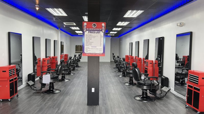 Inside Yovany Barber Shop #3 in North Fort Myers